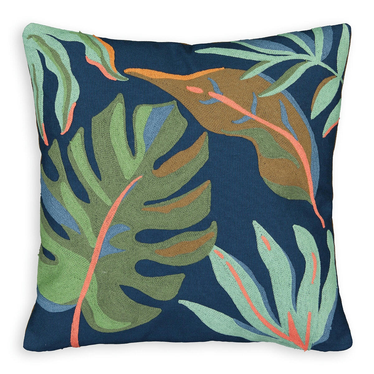 Housse de coussin brodée 40x40 cm, Joao