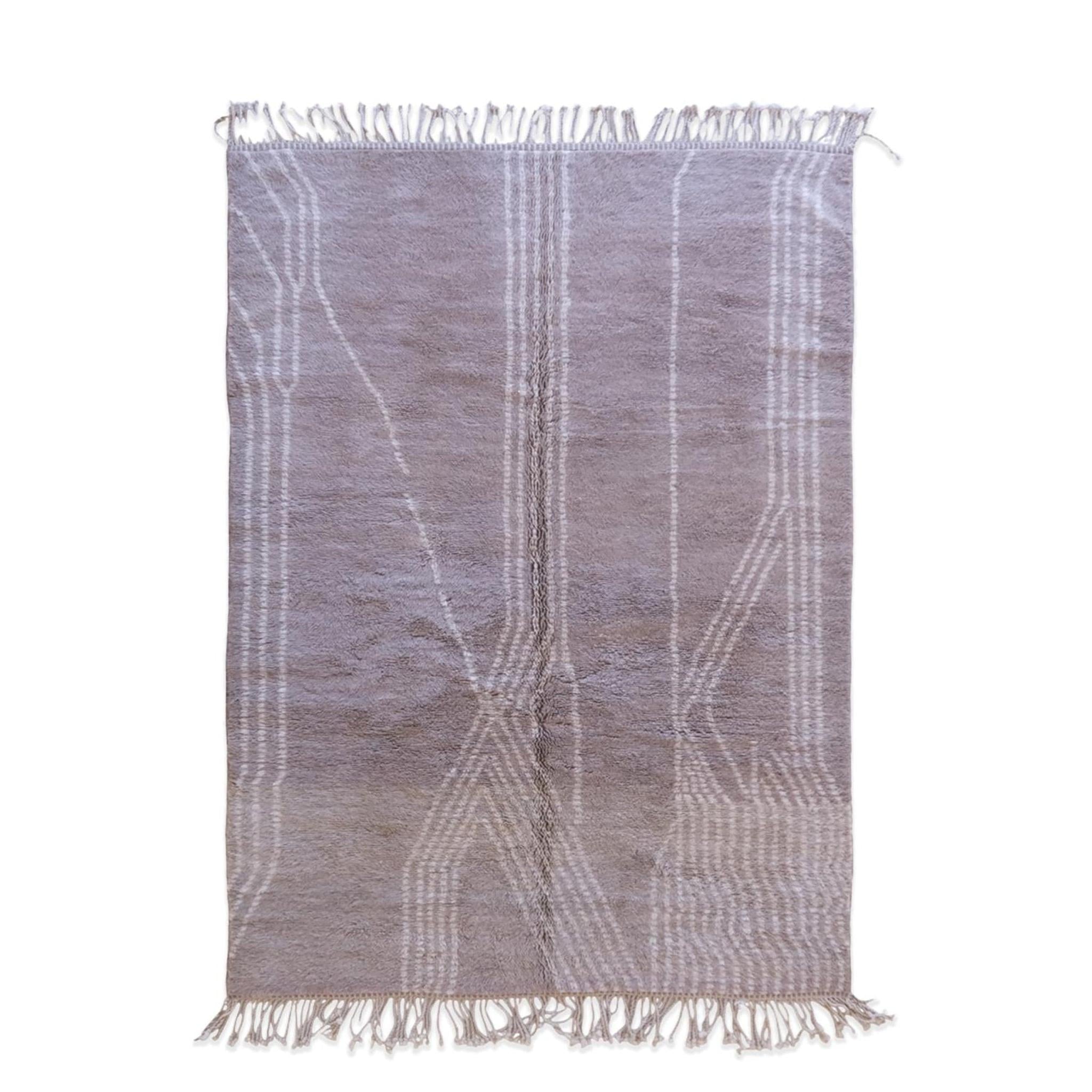 AFK Living vloerkleed Berber - handgemaakt - Wol - 160 cm x 230 cm