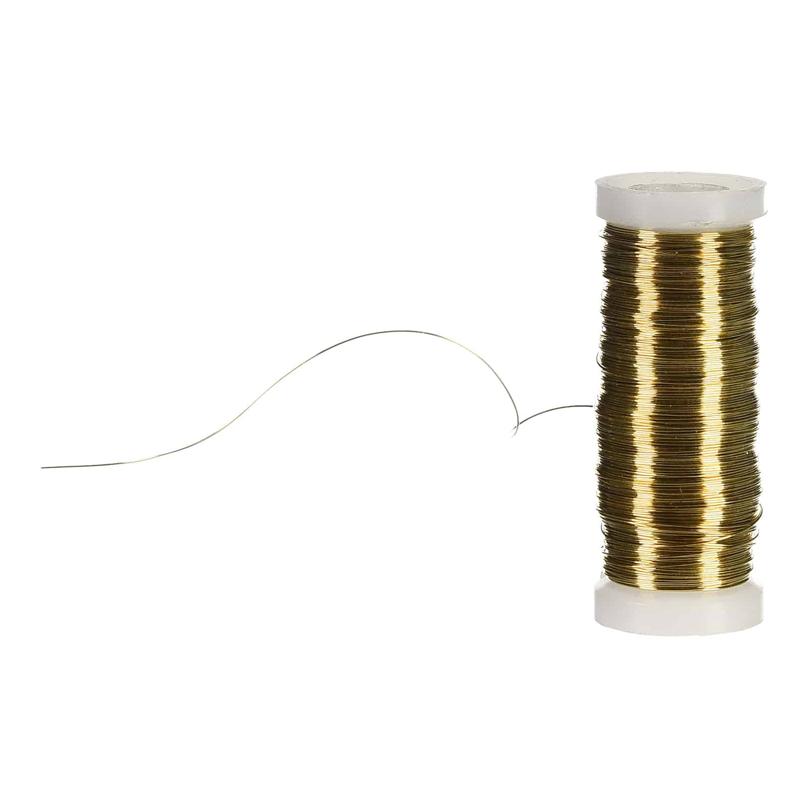 Deko-Lackdraht Gold,L 66.000 x B 0,3 mm