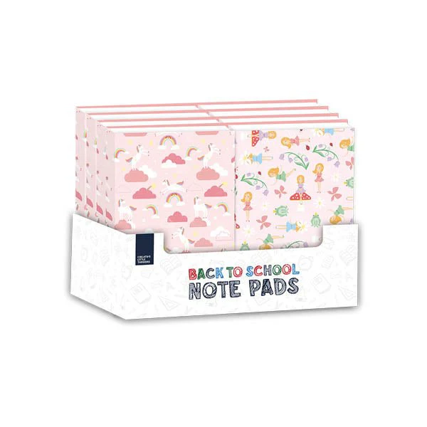 GIRLS BACK TO SCHOOL NOTEPADS