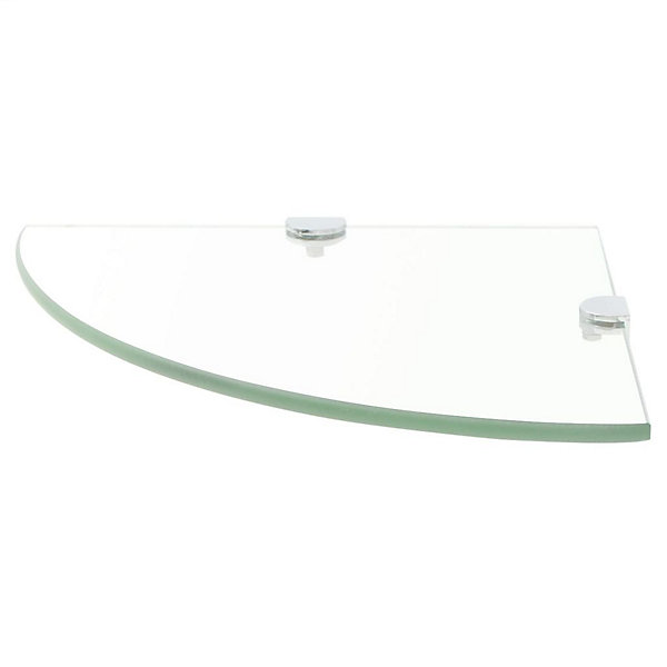 etagère armoire meuble design de coin verre transparent Helloshop26