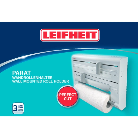 Wandrollenhalter »Parat Comfortline«, mit Schneidschieber, Kunststoff, weiß