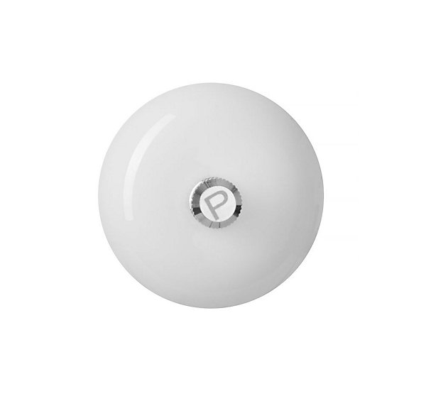 Moulin à Sel en Bois - Hendi - Blanc - l0.1- L0.1- P0.1- h21.5- Caoutchouc