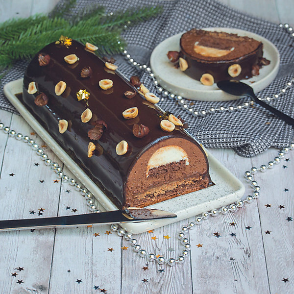 Moule à Bûche - Lily Cook - Inox - 30cm - Gris