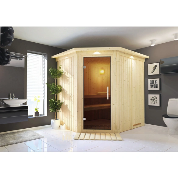 Sauna »Talsen«, für 3 Personen, ohne Ofen