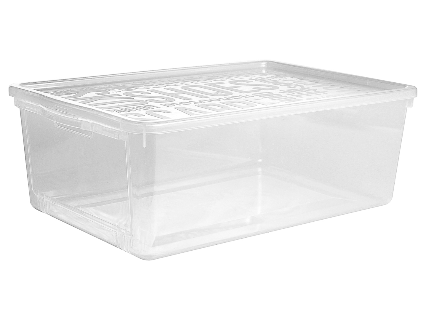 Pojemnik na obuwie 9,5 l transparentny