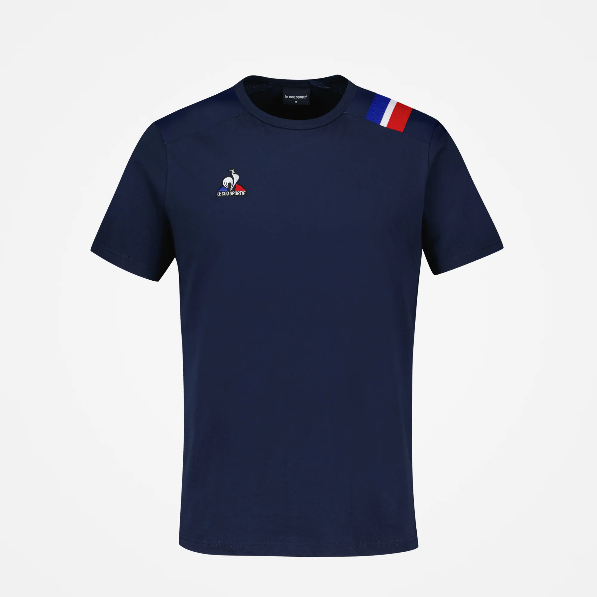 T-shirt avec détails tricolores
