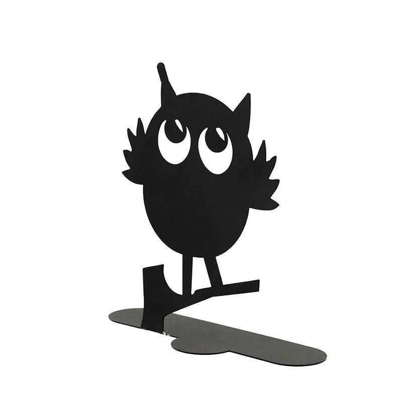 - Porte-spirales d'encens - Chou le hibou noir