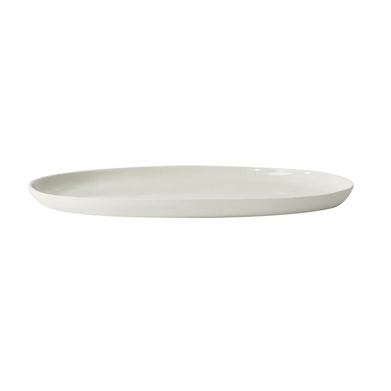 plateau ovale quartz