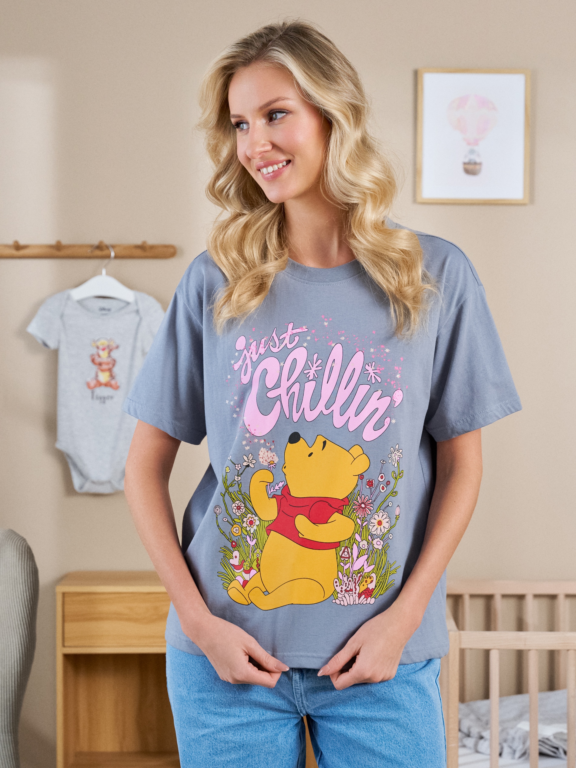 Bawełniana koszulka z nadrukiem Winnie the Pooh