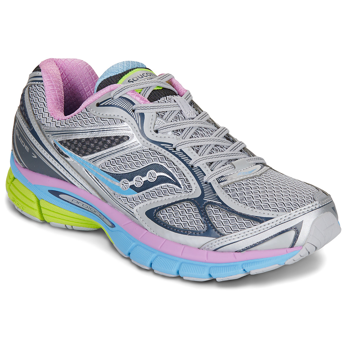 Saucony - GUIDE 7 - Silver / Multicolour