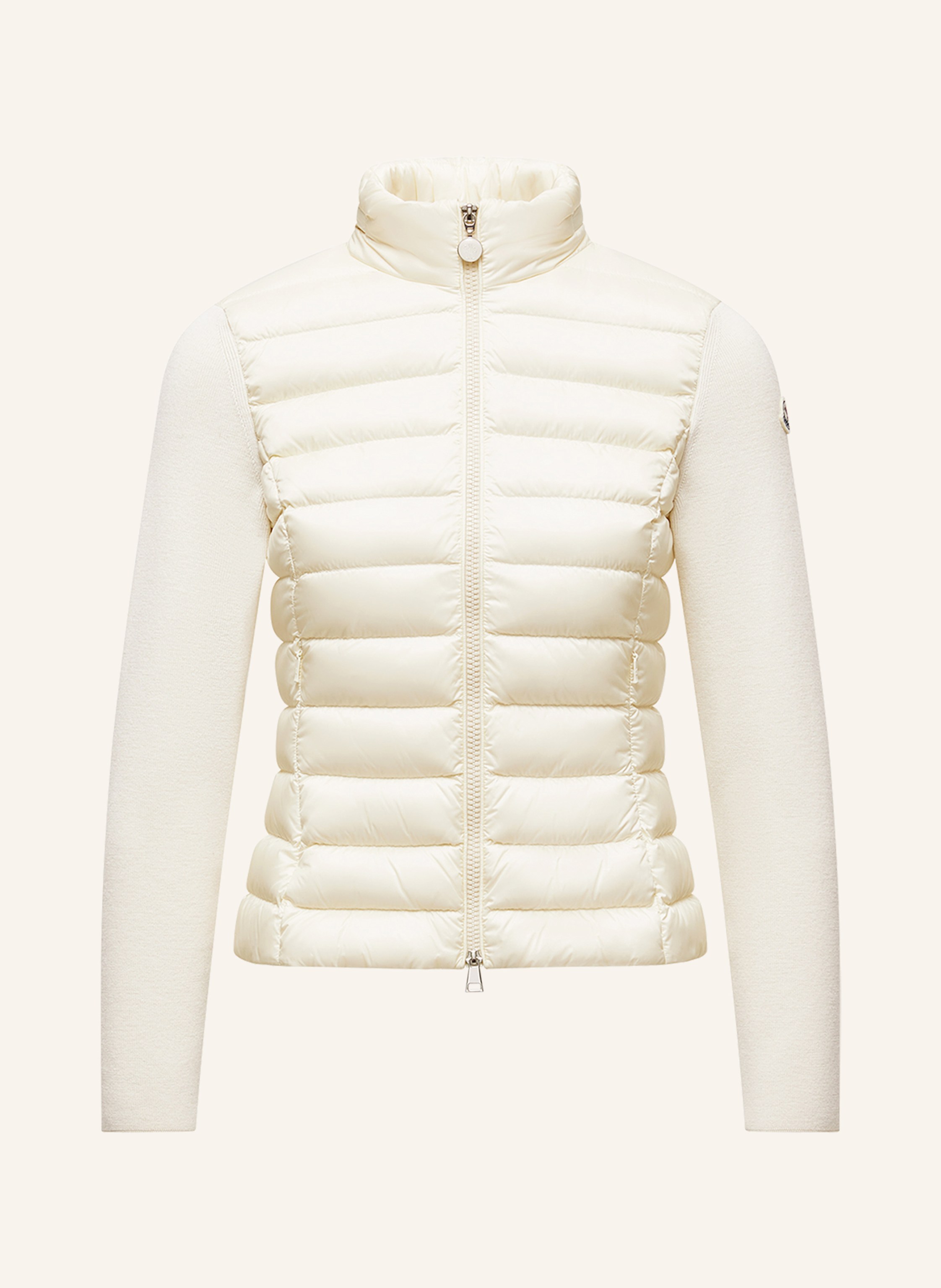 MONCLER Daunenjacke TRICOT im Materialmix