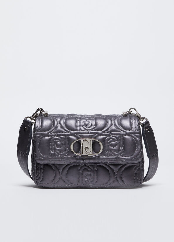 Borsa a tracolla media matelass&eacute;