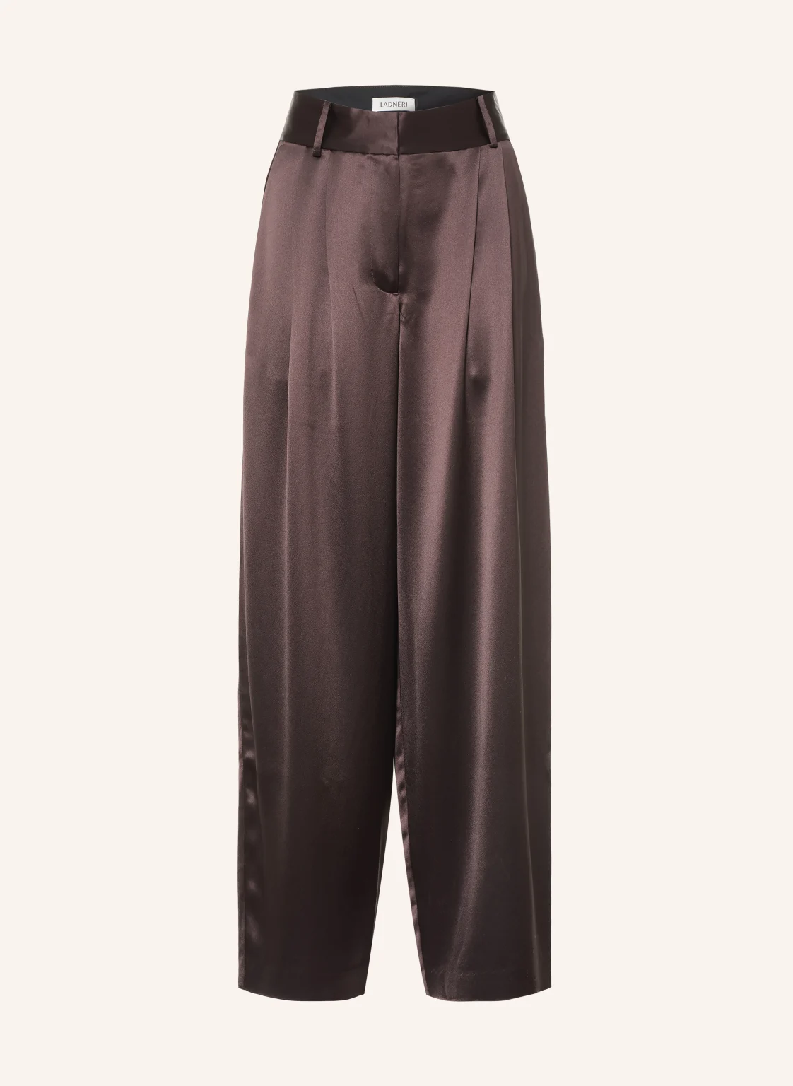LADNERI Marlenehose VIRE aus Satin