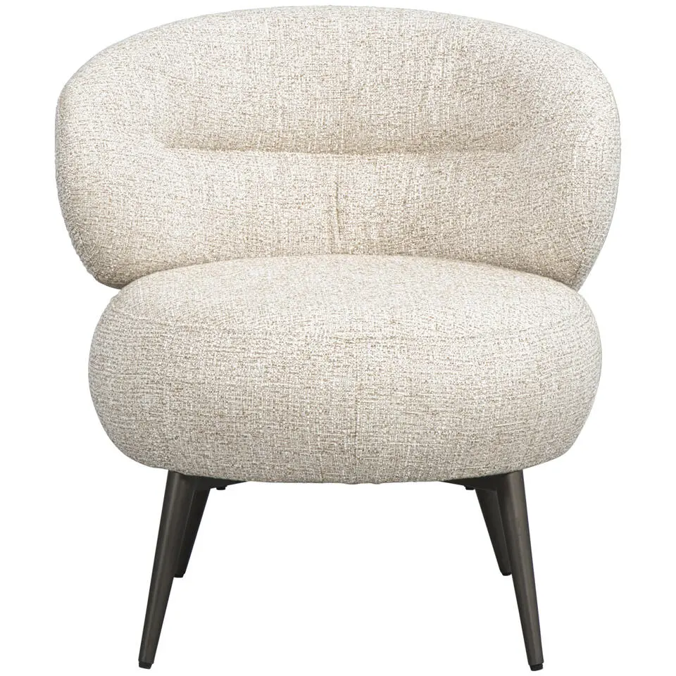 Fauteuil Rolf - stof - beige