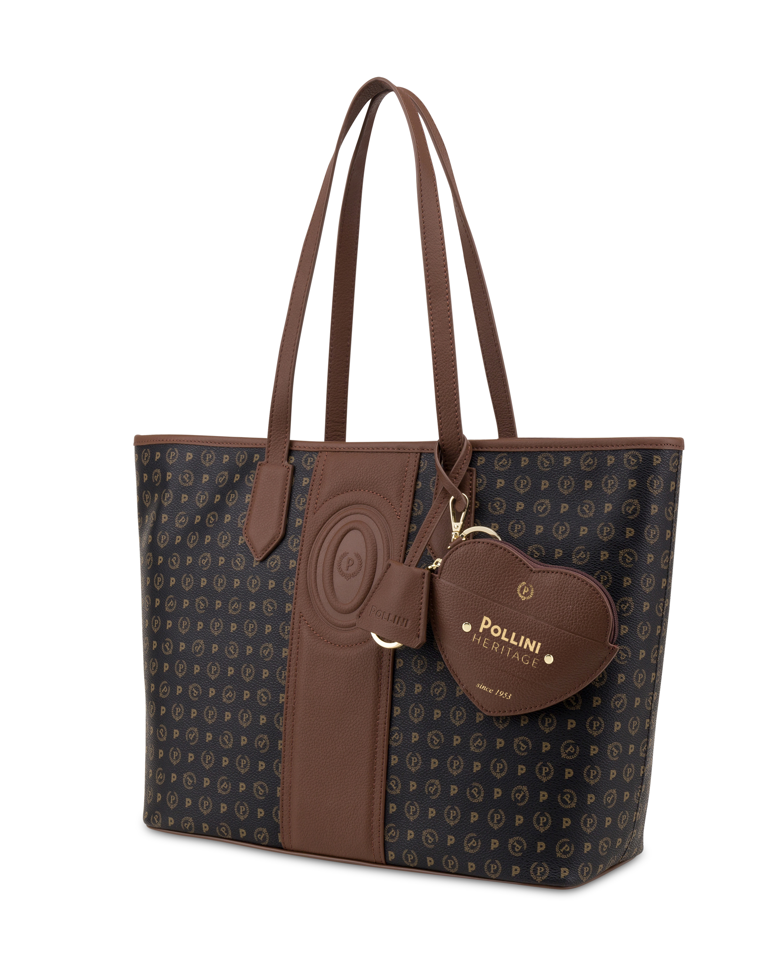 Shopping Bag Heritage 70 Nero/marrone.
