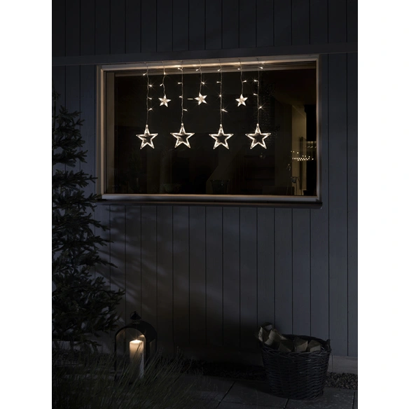 LED-Lichtervorhang, 4,9 W, Kunststoff