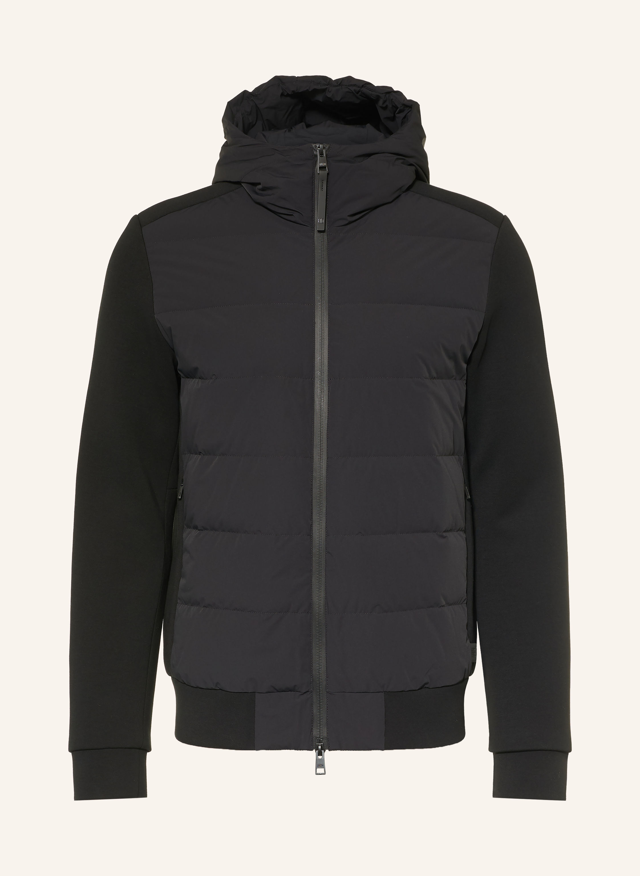 DUNO Daunenjacke im Materialmix