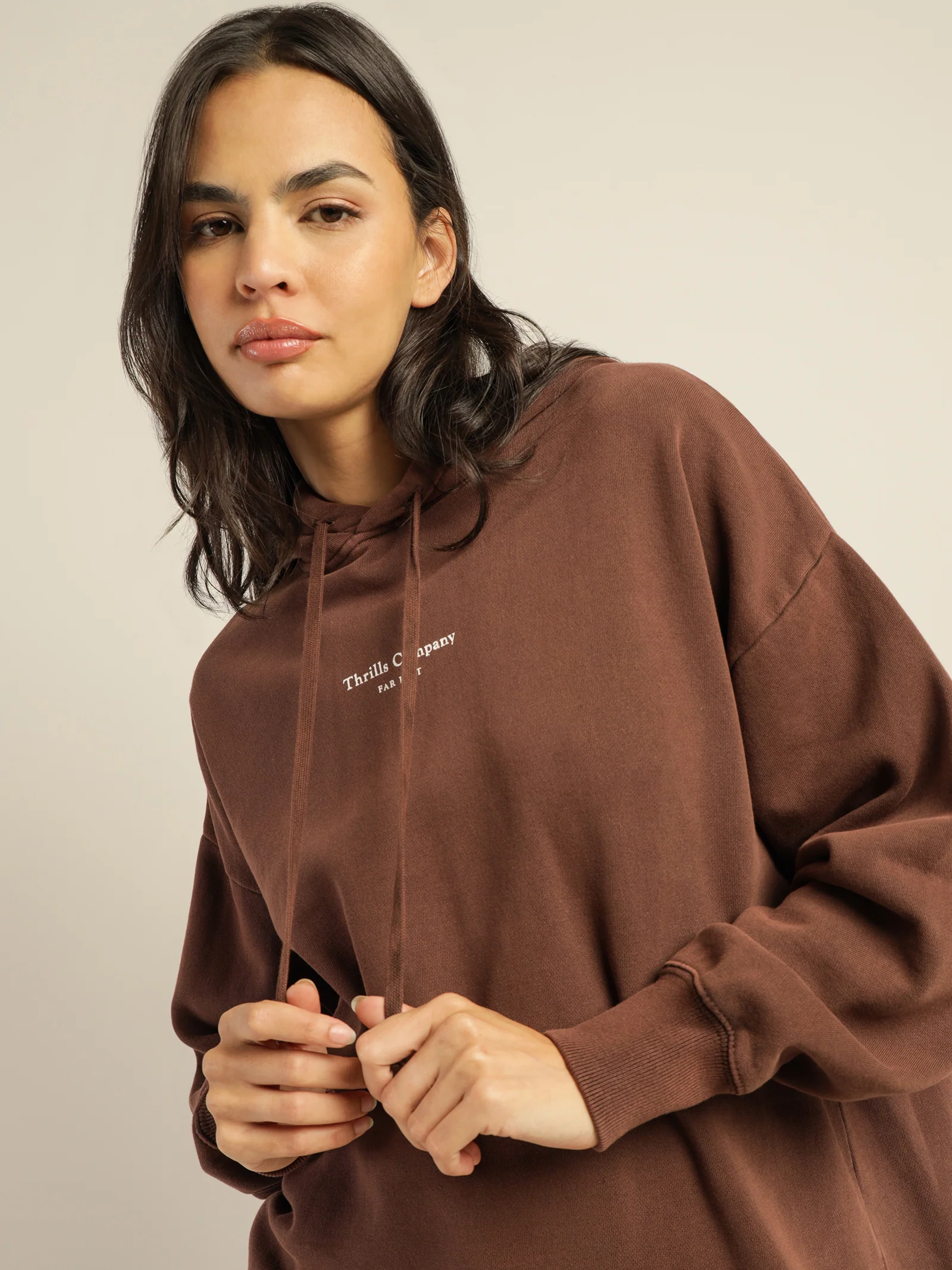 Far East Company Open Hem Hood