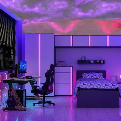 3D Thundercloud LED Light