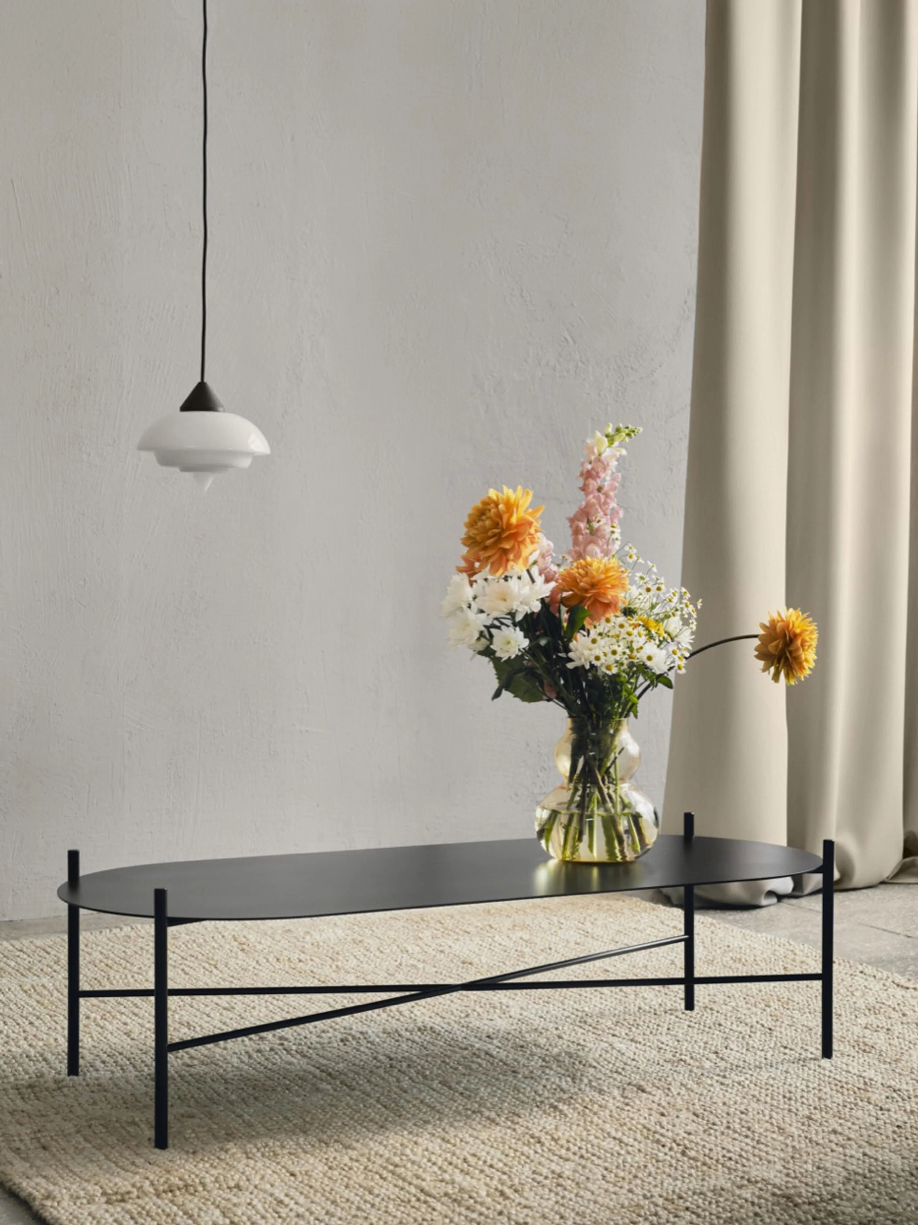 Ovaler Couchtisch Toglan