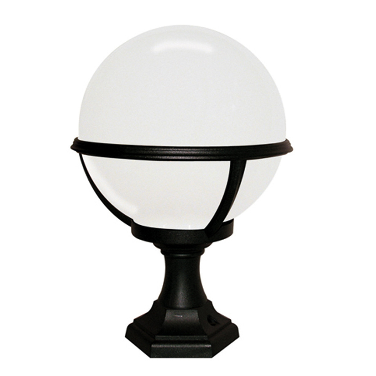 Lampa ogrodowa stojąca czarna Glenbeigh wys:39 cm 1xE27x60W IP44 Elstead