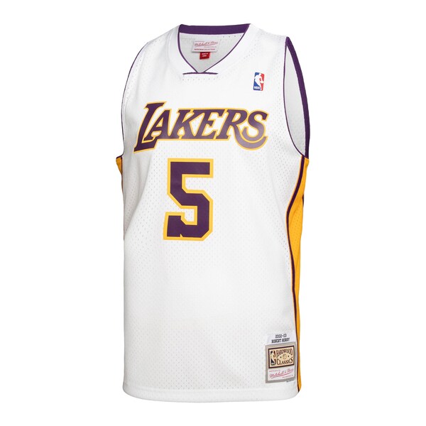Robert Horry Los Angeles Lakers 2001/02 Hardwood Classics Swingman Jersey - White