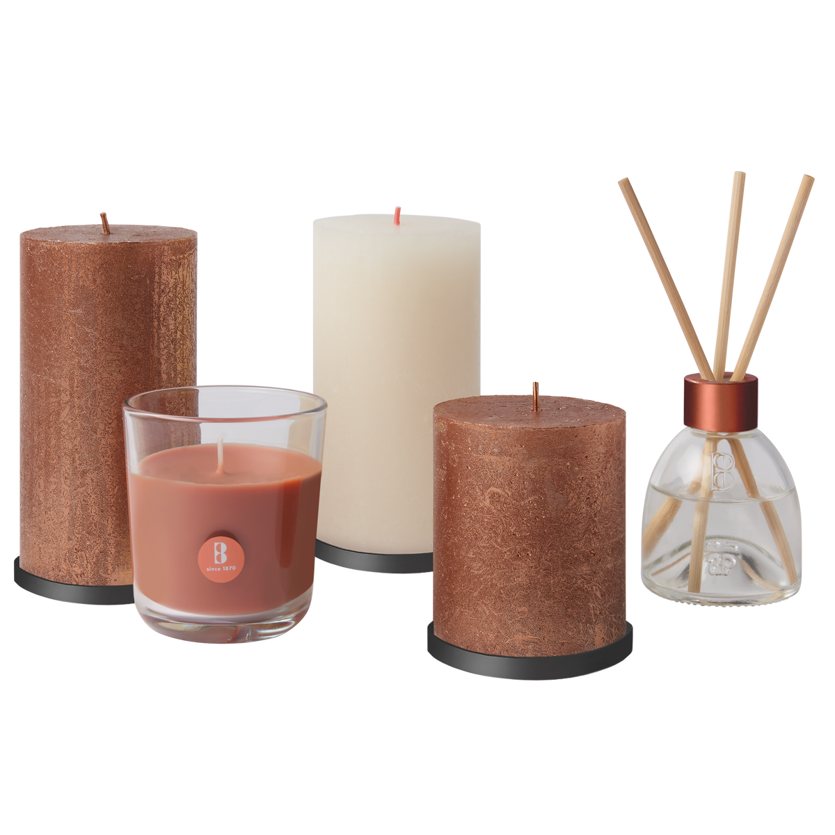 Bolsius giftset Cozy Hideaway - appel kaneel