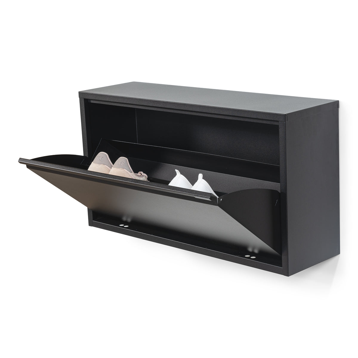 Spinder Design schoenenkast Billy 1 Maxi - Zwart - 6 paar schoenen