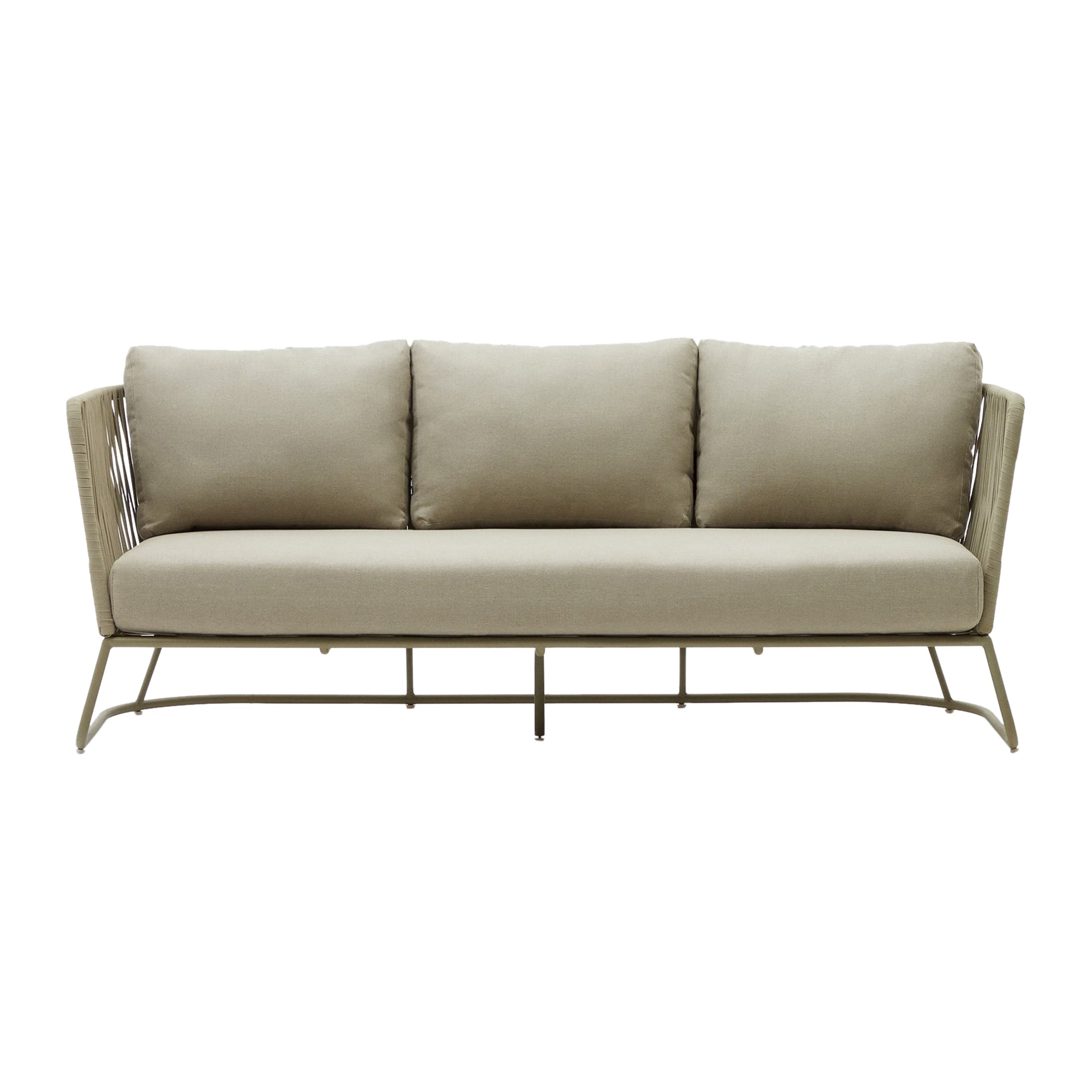 Kave Home Saconca Tuinbank - Groen