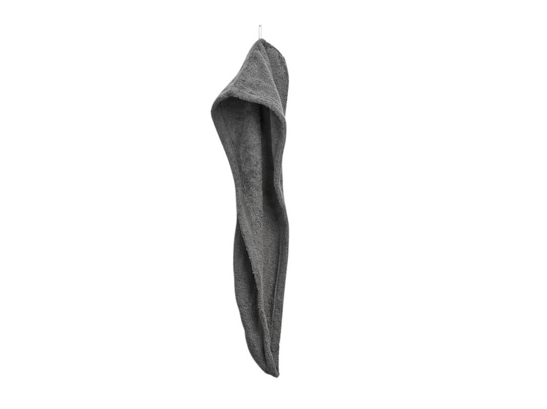 Yumeko haarhanddoek Terry - dark grey