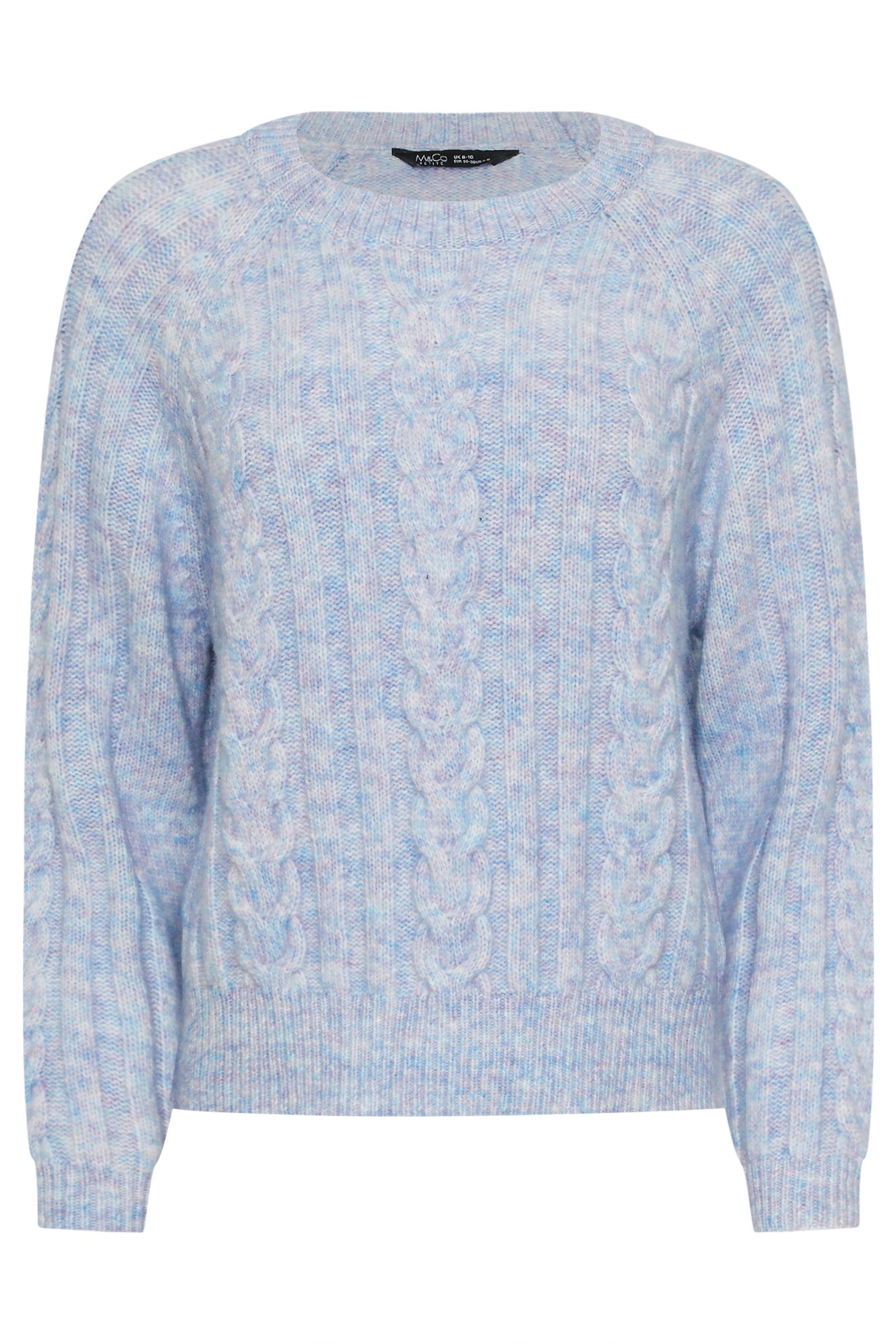 M&Co Petite Cable Knitted Jumper