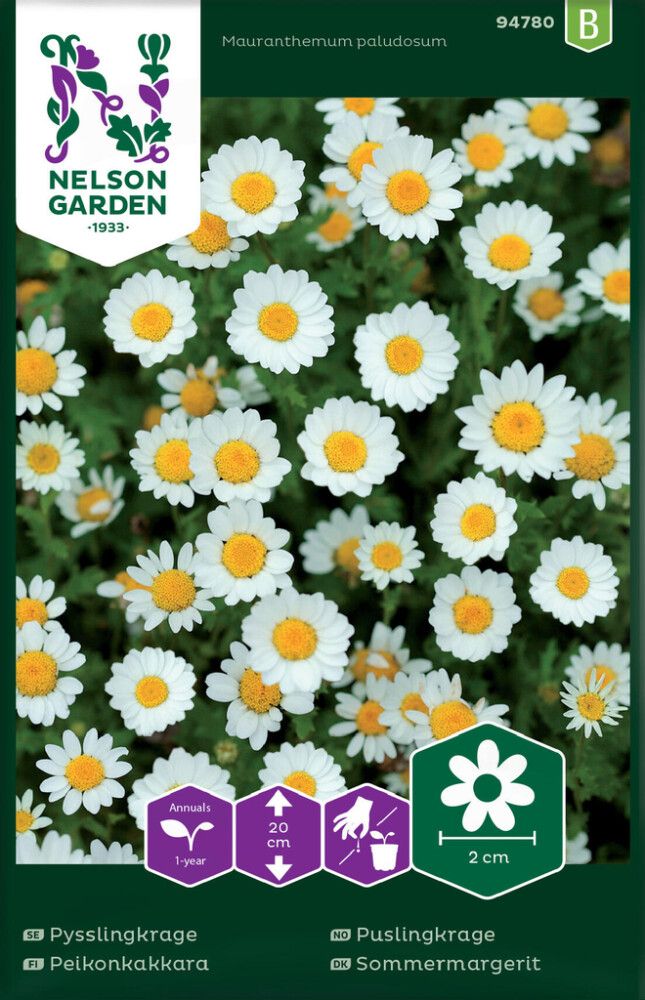 BLOMSTERFRØ NELSON GARDEN PUSLINGKRAGE
