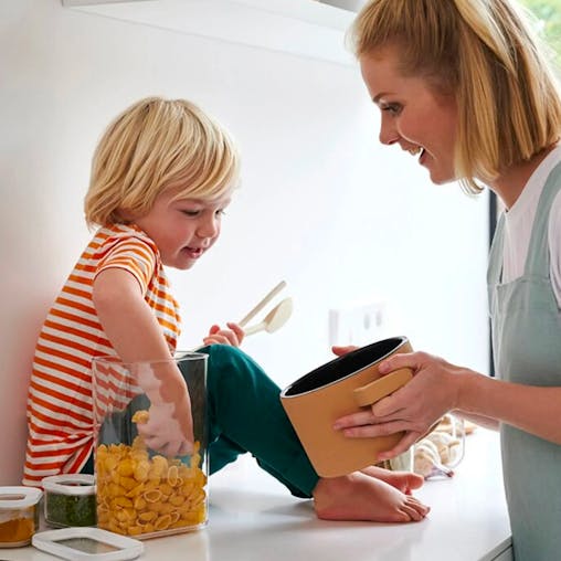 Mepal Modula Rectangular 9 Piece Starter Set Storage Box Set 9pc | White