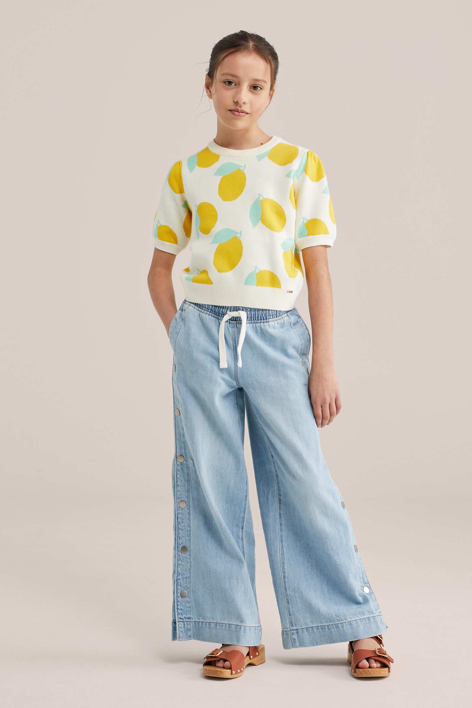 Meisjes trui met print