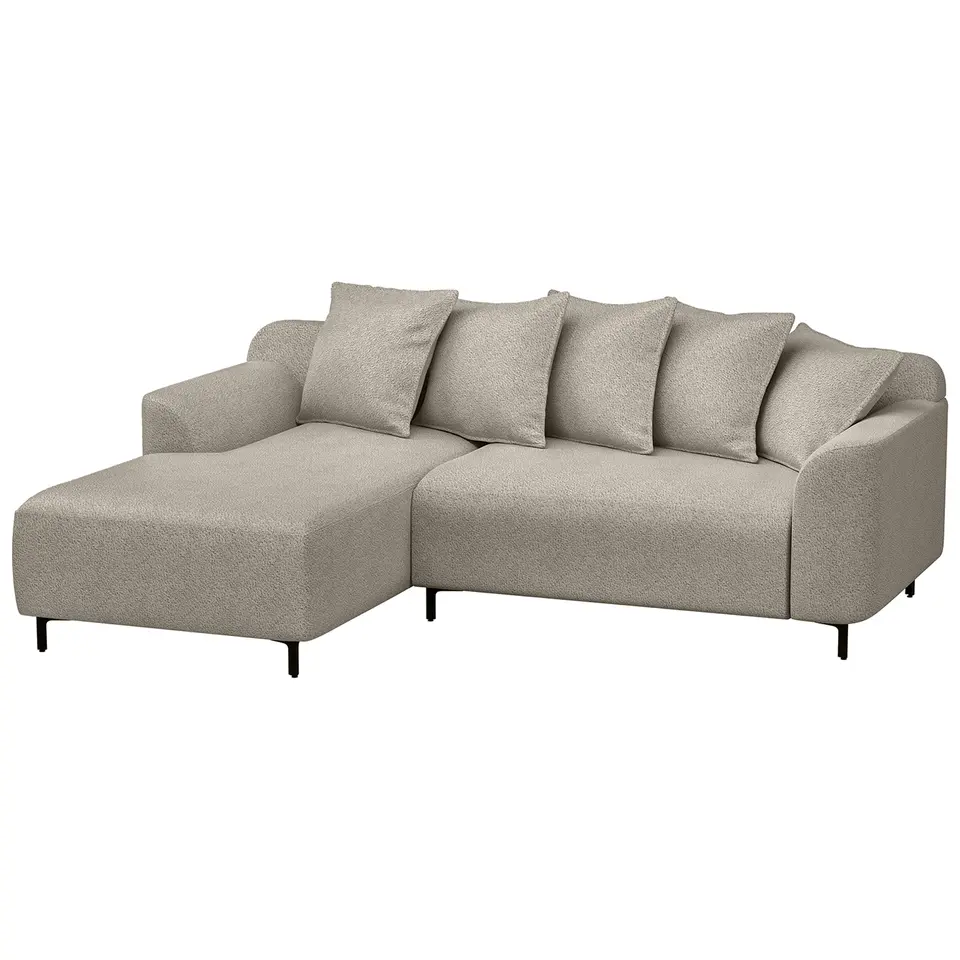 Bank Elsa met chaise longue links - stof Anthology - beige