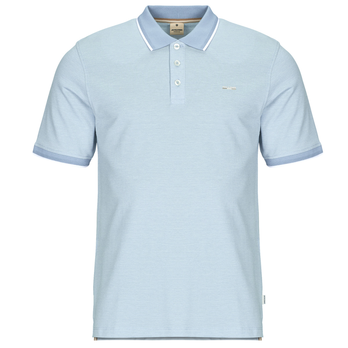 Jack & Jones - JPRBLUALVES SS POLO - Blue