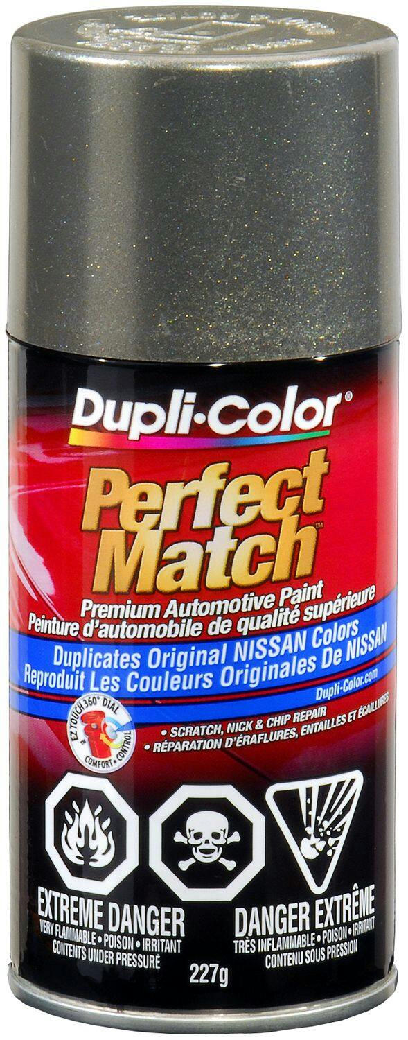 Dupli-Color Perfect Match Premium Acrylic Lacquer Automotive Aerosol Spray Paint, Pewter Metallic (KY2), 227-g