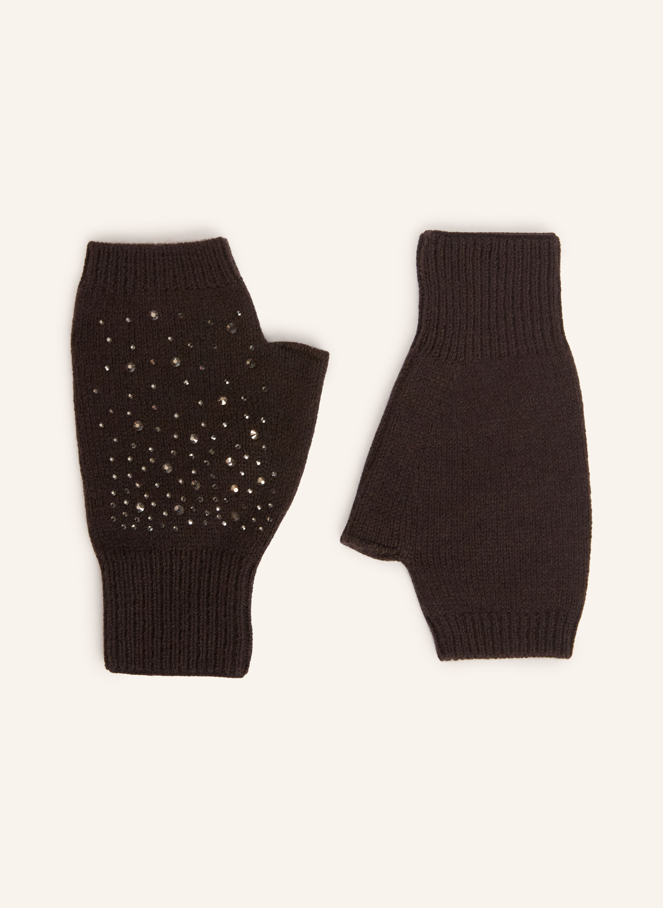 monari Handschuhe mit Schmucksteinen