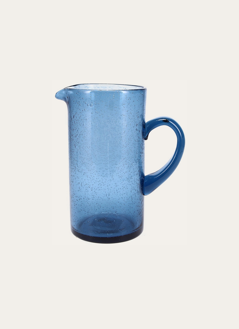 PICHET EN VERRE BULLÉ TEINTÉ TRANSPARENT