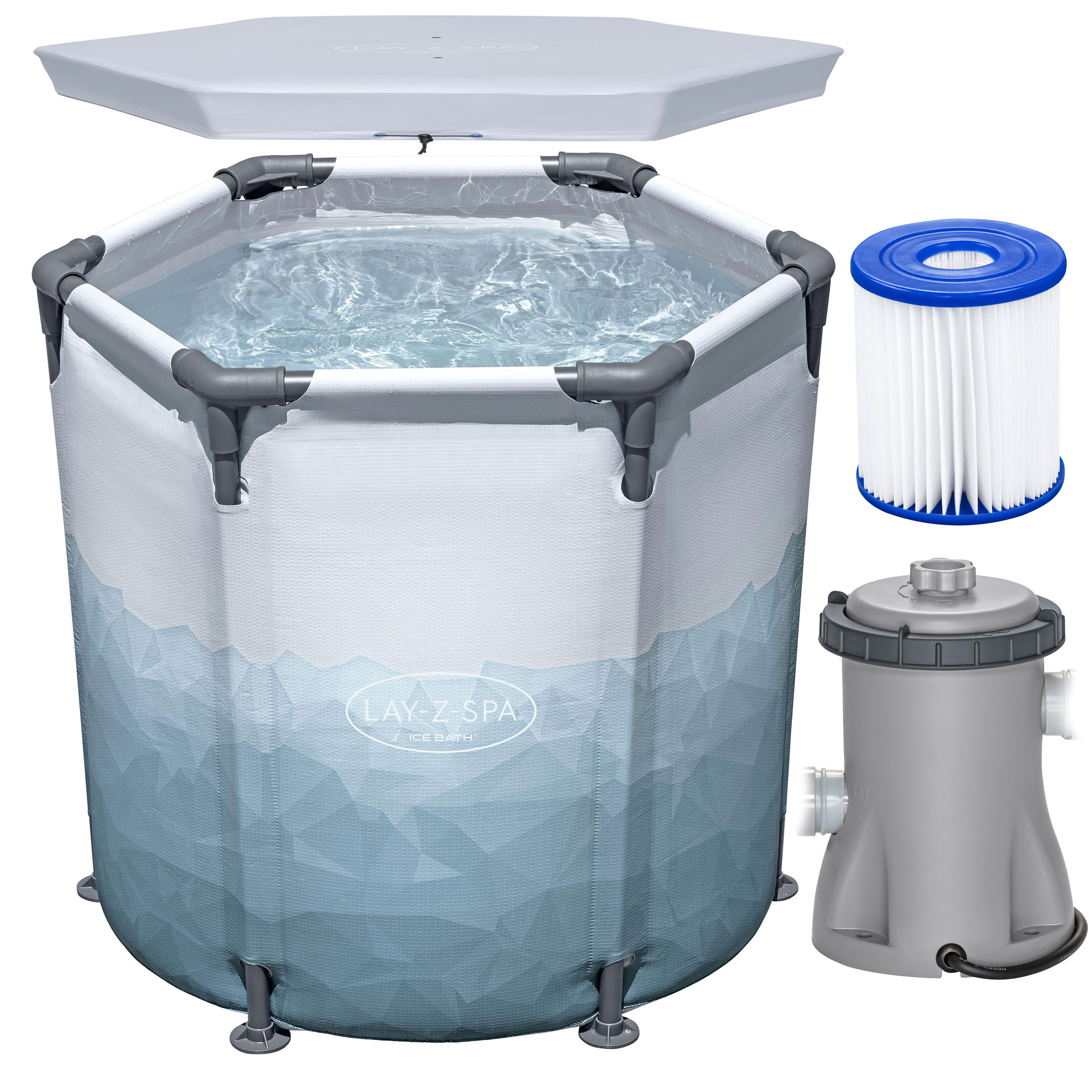 Beczka do morsowania 253L pompa filtrująca Bestway 6002K