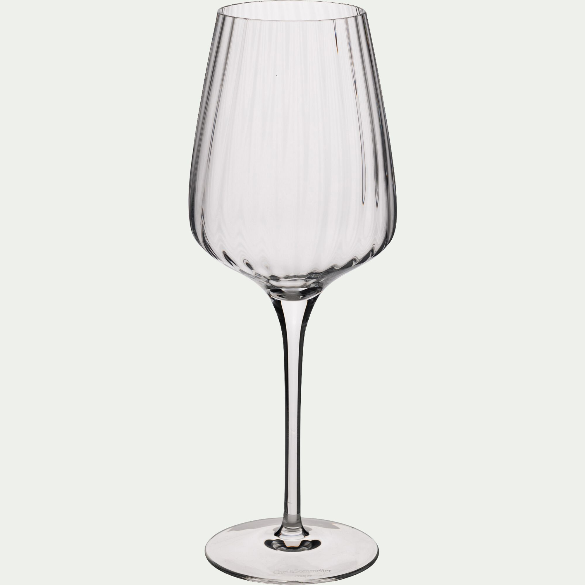 SYMETRIE - Coffret de 6 verres à pied tulipe en cristallin 45cl - transparent
