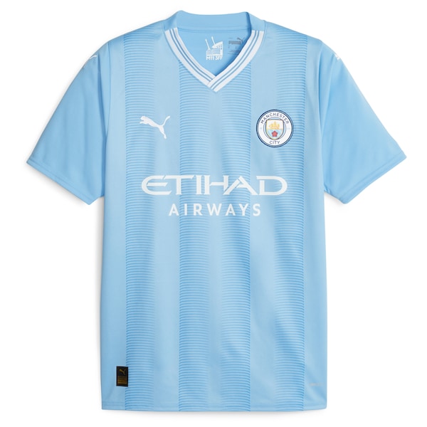 Manchester City Puma 2023/24 Home Replica Custom Jersey - Sky Blue