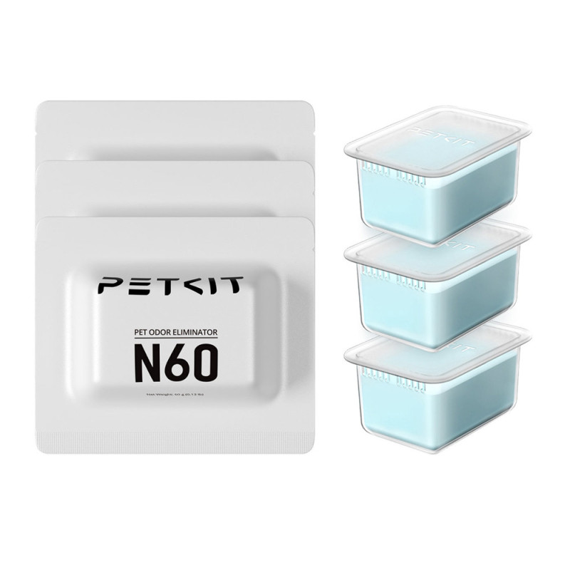 Désodorisant N60 pour bac à litière Purobot Ultra et Max Pro 3 pièces PETKIT