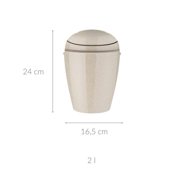 Kosz na śmieci DEL XS, 2 l., KOZIOL