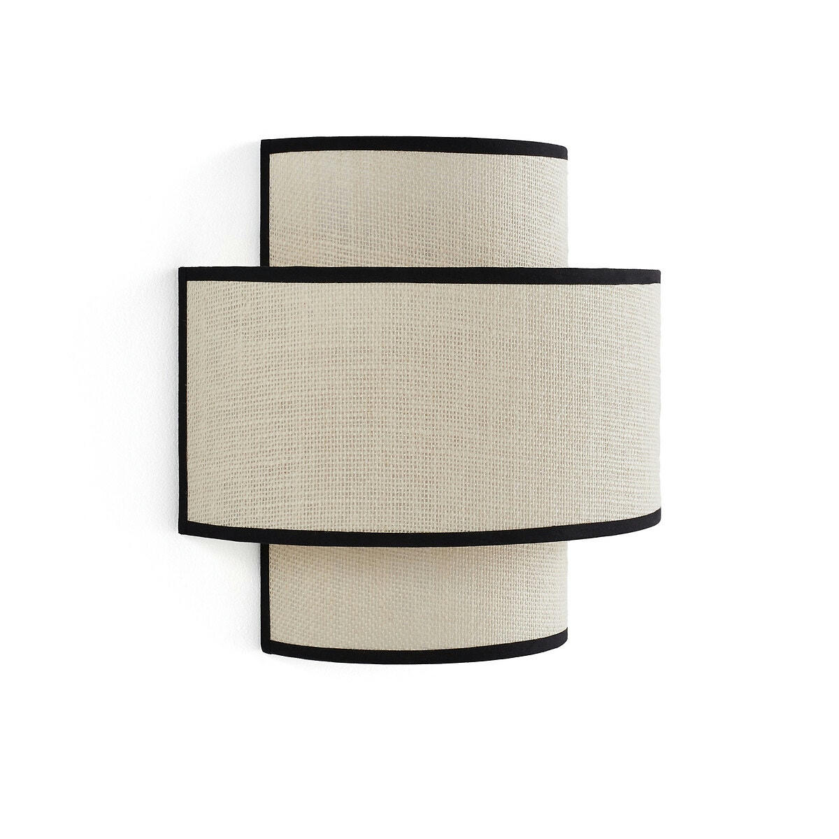 Applique double en jute, Come