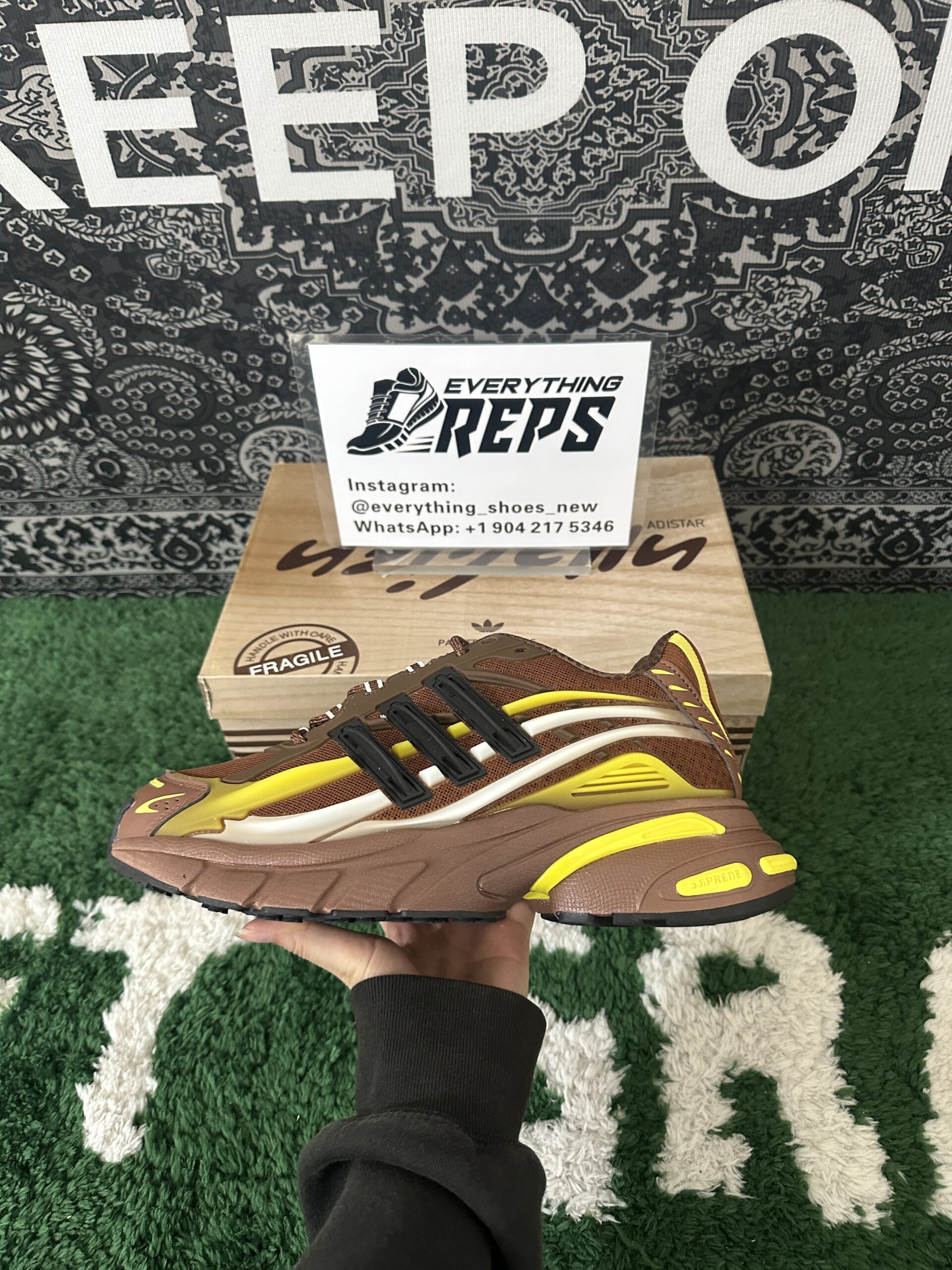 Adidas Adistar Jellyfish Pharrell Williams Focus Brown