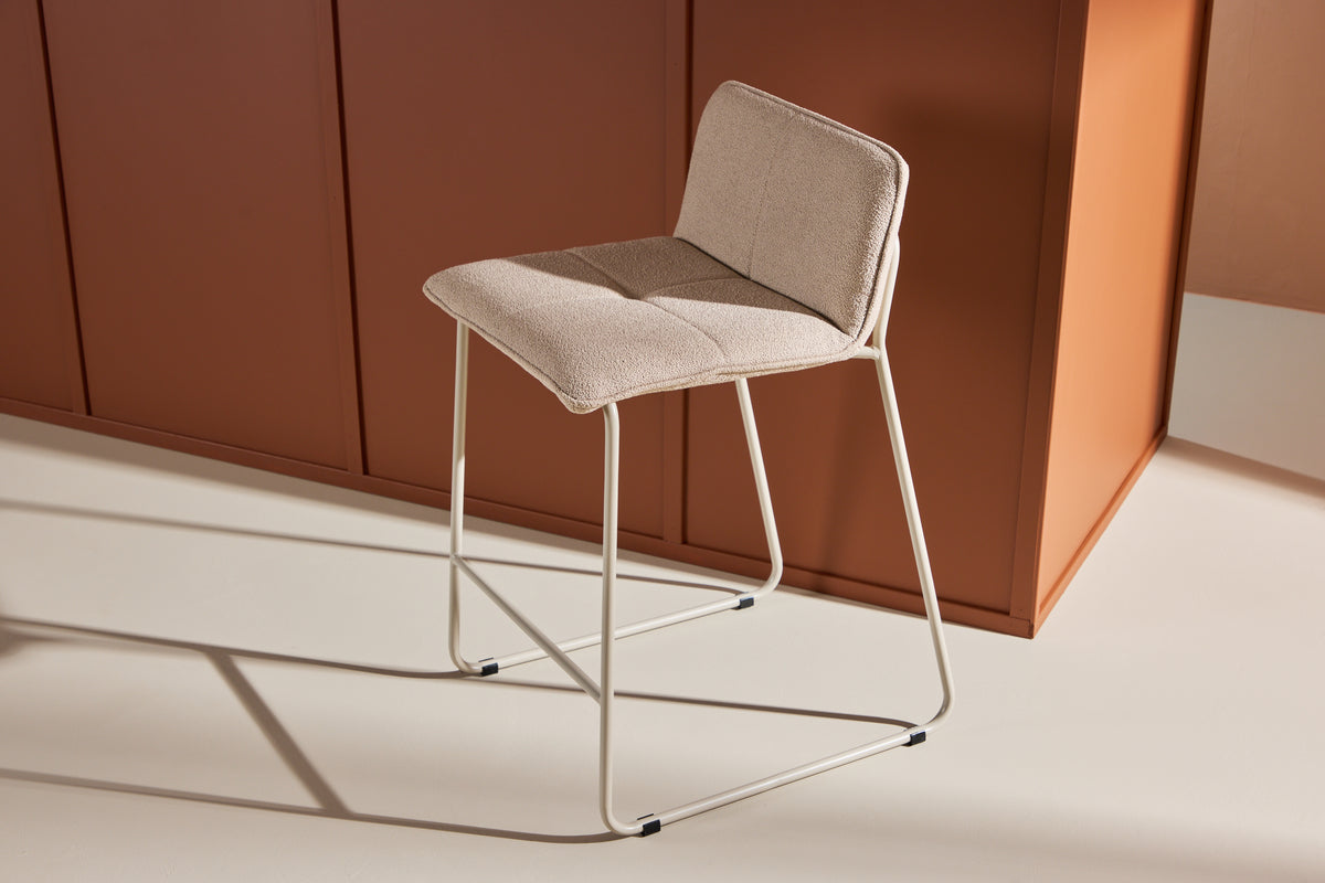 Rebellenclub Isole Barkruk - Set van 2 - Beige