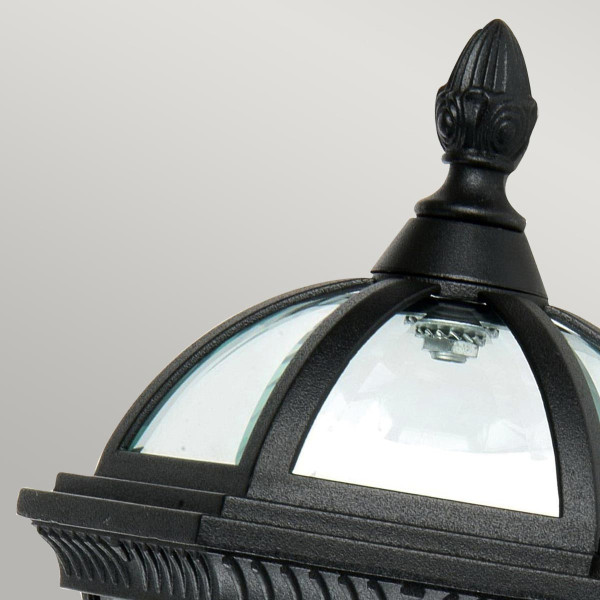 Kinkiet zewnętrznyczarny Ledbury 1xE27x60W IP44 Garden Zone