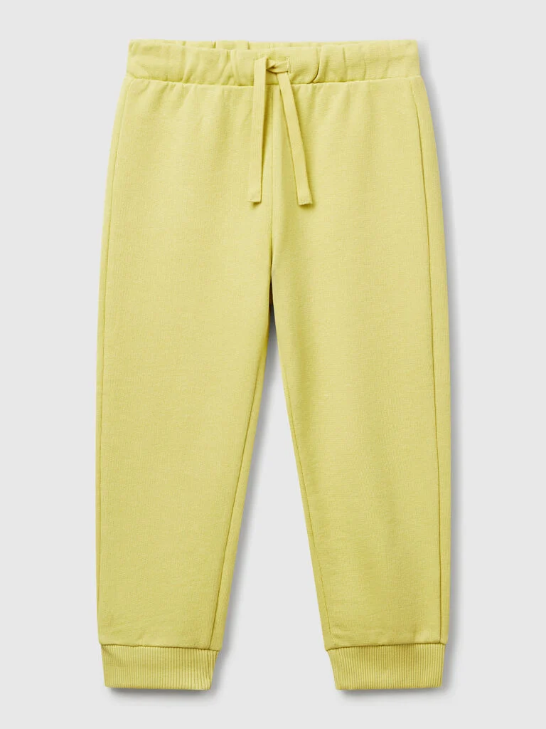 Cotton trousers with logo